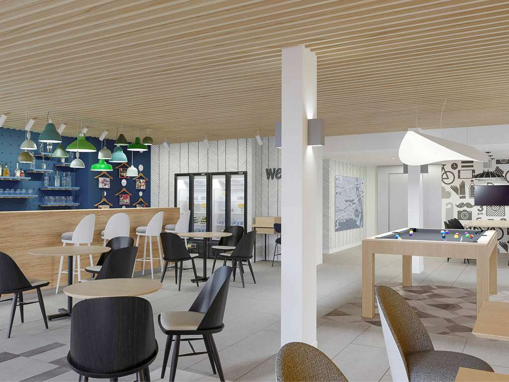 Ibis Styles Nice Cap 3000 Aeroport Saint-Laurent-du-Var Restaurante foto